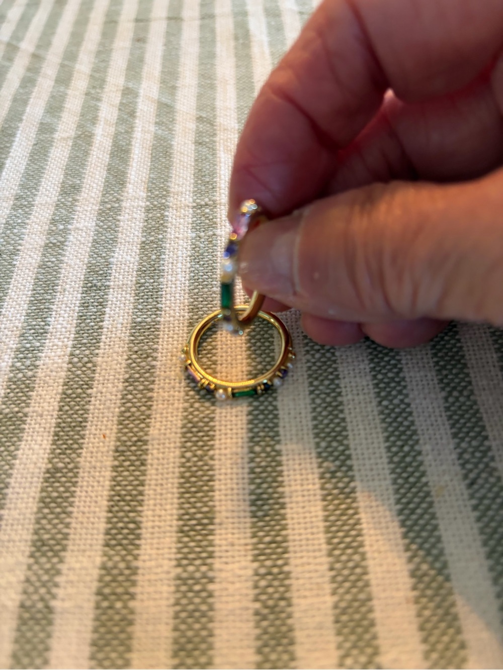 Kendra Scott set of two band rings